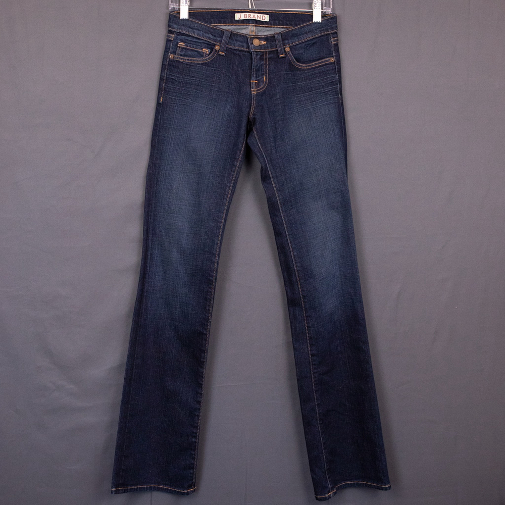 J Brand dark wash straight leg jeans-26